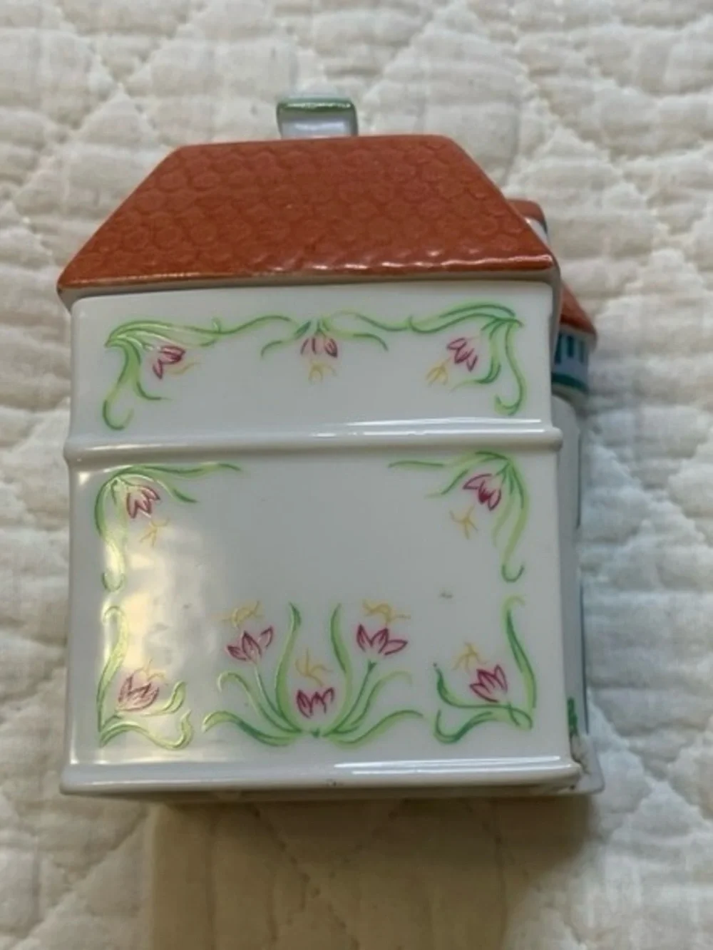 Lenox Spice Village 1989 Vintage Saffron Spice Jar House Replacement